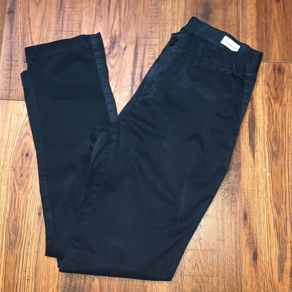 Gap navy girlfriend chinos